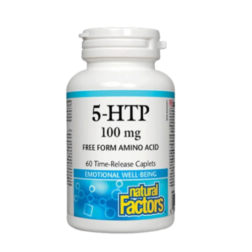 Natural Factors 5-HTP 100 mg, 60 Ct