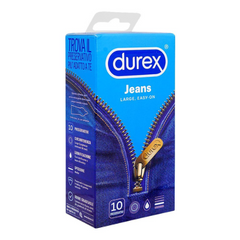 Durex Jeans Large Easy On Condoms