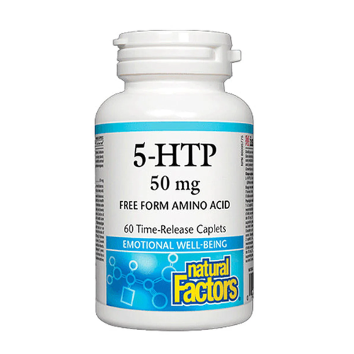 Natural Factors 5-HTP 50 mg, 60 Ct