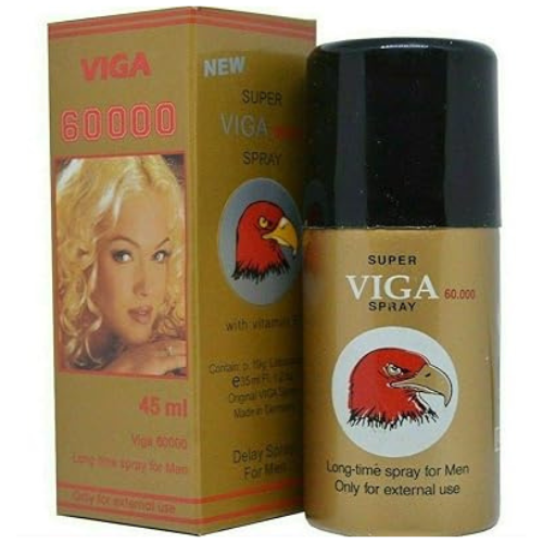 Viga Delay Spray For Men 45ML - Viga 60000 Long Time Delay Spray