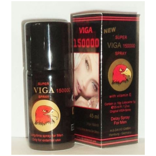 Super Viga 150000 Delay Spray For Men 45ML - New Super Viga 150000