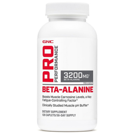 GNC Pro Performance Beta-Alanine, 120 Tablets