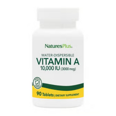 Water-Dispersible Vitamin A 10000 Iu Dietary Supplement Immune Support 90 Tablets