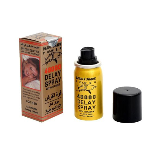 Deadly Shark 48000 Delay Spray - Lidocaine Delay Spray