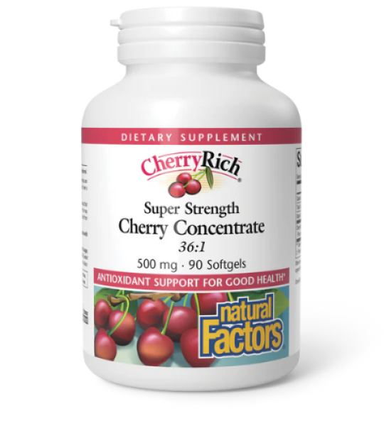 Natural Factors CherryRich Super Strength 500 mg 90 Capsules Price In Pakistan