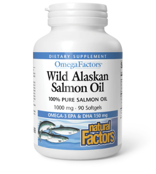 Natural Factors Wild Alaskan Salmon Oil 1000mg 90 Capsules Price In Pakistan