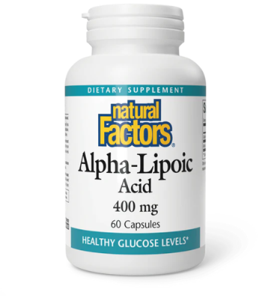 Natural Factors Alpha-Lipoic Acid 400 mg 60 Capsules Price In Pakistan