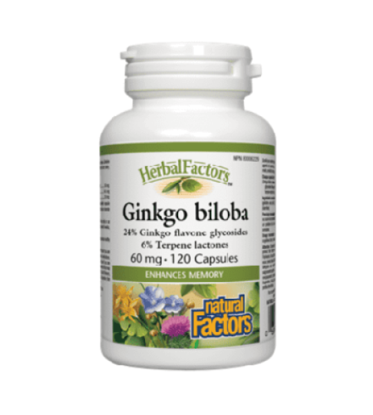 Natural Factors Ginkgo Biloba 120 Capsules Price In Pakistan