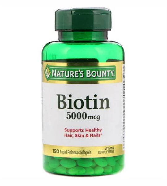 Nature's Bounty Biotin 5000 mcg 150 Softgels Price In Pakistan