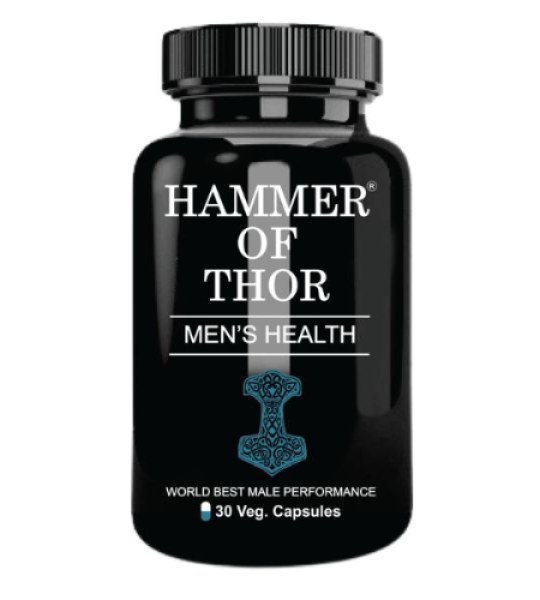 Hammer Of Thor Mens Health 30 Veg Capsules Price In Pakistan