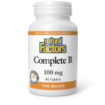 Natural Factors Complete B Time Release 100 mg 90 Tablets Price In Pakistan