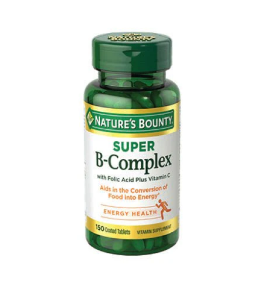 Nature's Bounty Super B-Complex 150 Coated Tablets Price In Pakistan