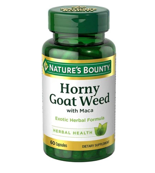 Nature’s Bounty Horny Goat Weed with Maca 60 Capsules Price In Pakistan