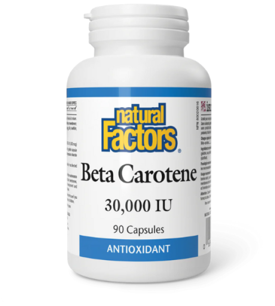 Natural Factors Canada Beta Carotene 30000 IU 90 Capsules Price In Pakistan