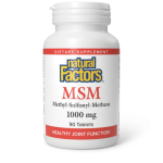 Natural Factors MSM 1,000 mg 90 Tablets Price In Pakistan