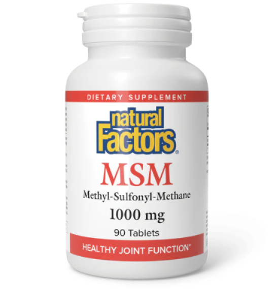 Natural Factors MSM 1,000 mg 90 Tablets Price In Pakistan