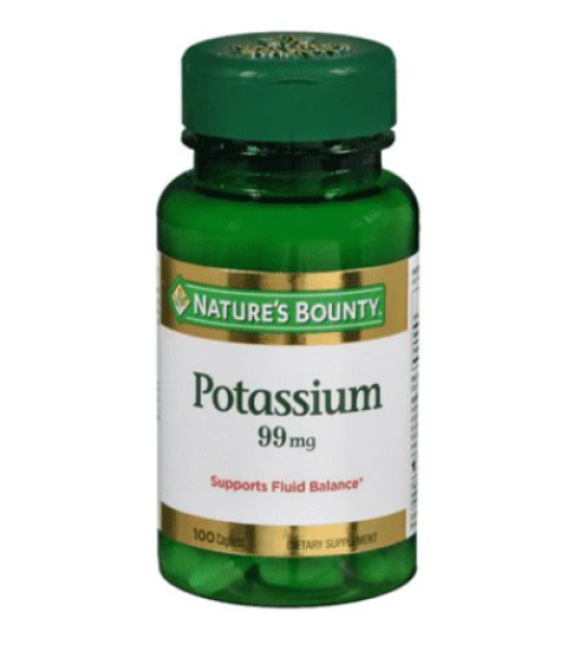 Nature's Bounty Potassium 99mg 100 Caplets Price In Pakistan
