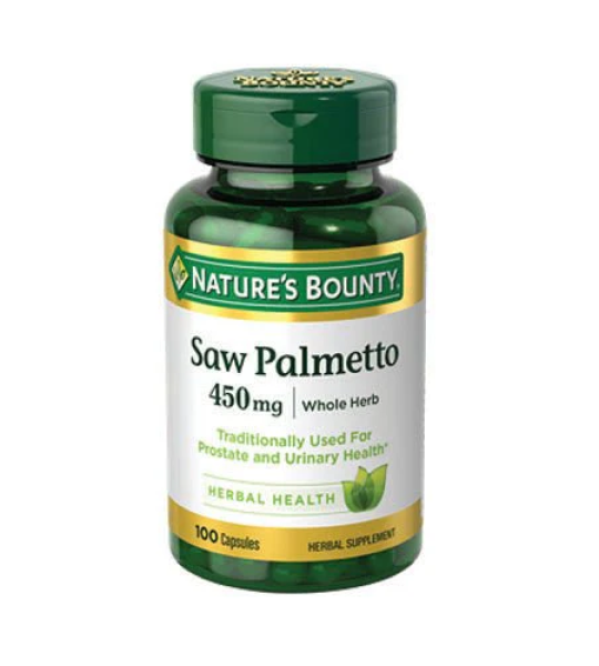 Nature's Bounty Saw Palmetto 450mg 100 Capsules Price In Pakistan