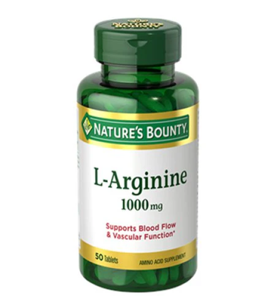 Nature's Bounty L-Arginine 1000mg 50 Tablets Price In Pakistan