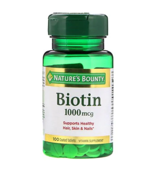 Nature's Bounty Biotin 1000 mcg 100 Tablets Price In Pakistan