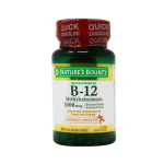 Nature's Bounty Vitamin B12 Methylcobalamin 1000mcg 60 Tablets Price In Pakistan