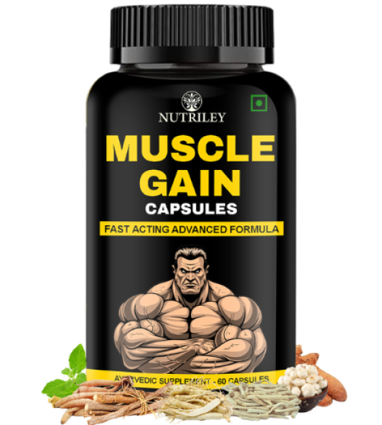 Nutriley Muscle Gain 60 Capsule In Pakistan