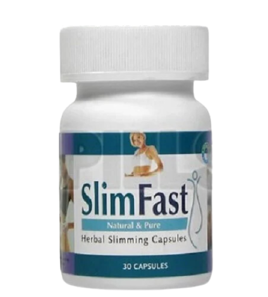 Slim Fast Natural & Pure Herbal Slimming 30 Capsules In Pakistan