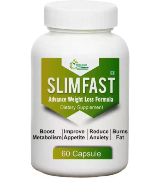 Prirupam Slim Fast Advanced Weight Loss Formula 60 Capsules In Pakistan