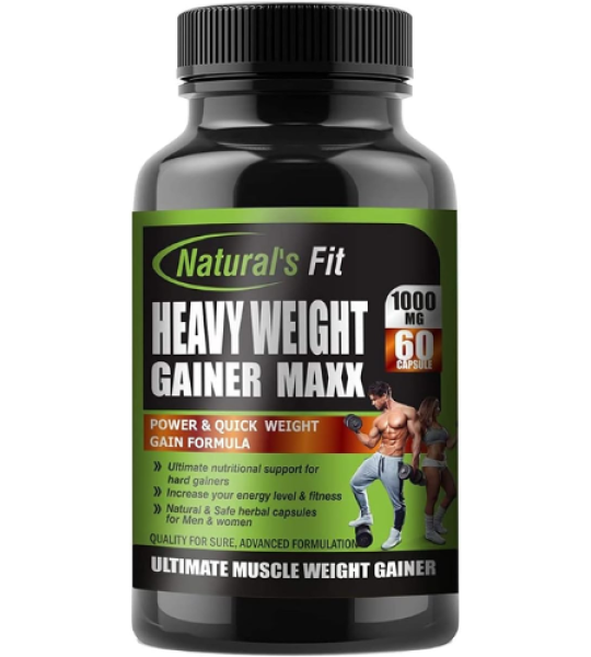 Natural Fit Heavy Weight Gainer Max 60 Capsules In Pakistan