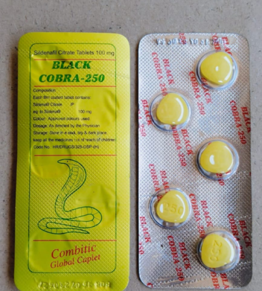 Black Cobra 250mg Tablets Price In Pakistan - 03001850918