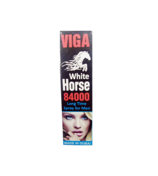 Viga White Horse Long Time Spray For Men In Pakistan - 03001850918