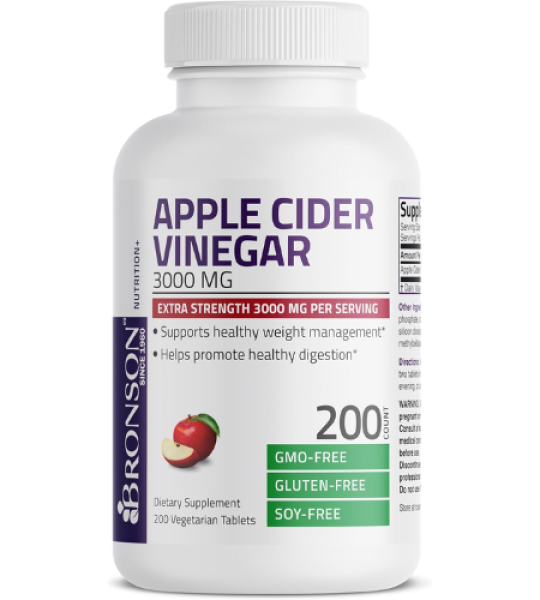 Apple Cider Vinegar 3000mg 200 Tablets Price In Pakistan