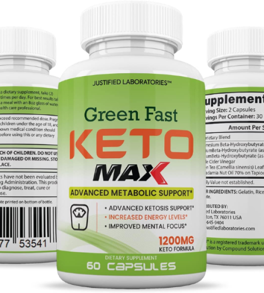 Green Fast Keto Max Advanced Metabolic Support 60 Capsules Price In Pakistan