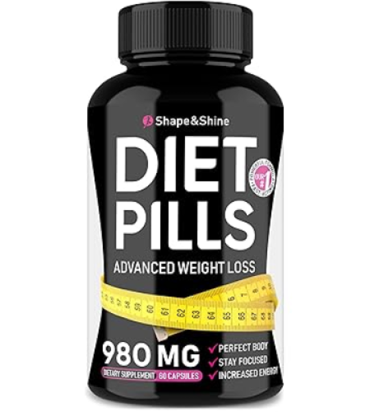 Shape & Shine Diet Pills Advanced Weight Loss 60 Capsules In Pakistan