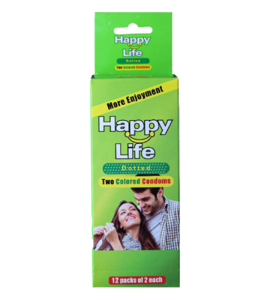 Happy Life Dotted 3's Condoms In Pakistan