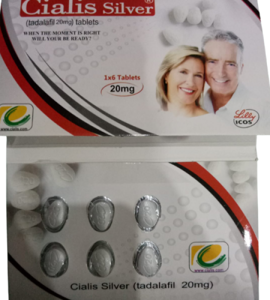 Cialis Silver 20mg 6 Tablets Price In Pakistan