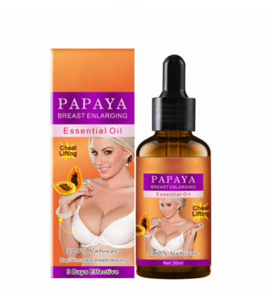 Papaya Breast Enhancement Essential Oil, Bust Firming Lifting Breast Enlargement Essential Oil - 30 ml In Pakistan