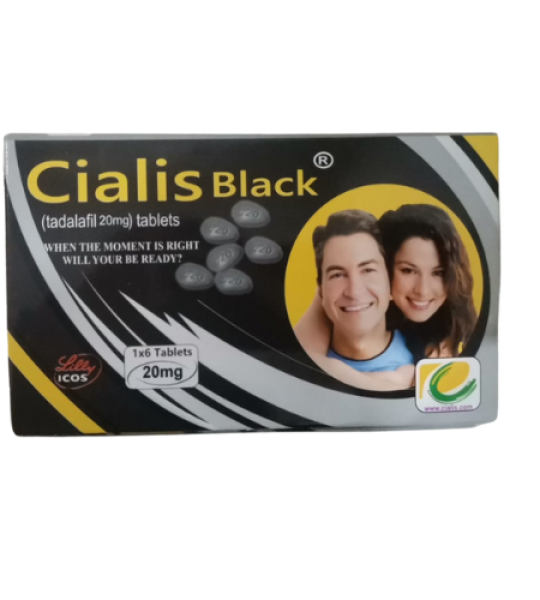 Cialis Black (Tadalafil) 6's Tablets In Pakistan - 03001850918