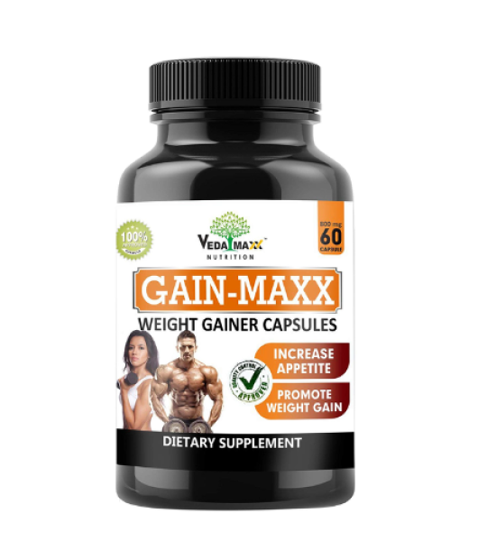 Vedamaxx Gain-Maxx Weight Gainer Capsules In Pakistan - 03001850918