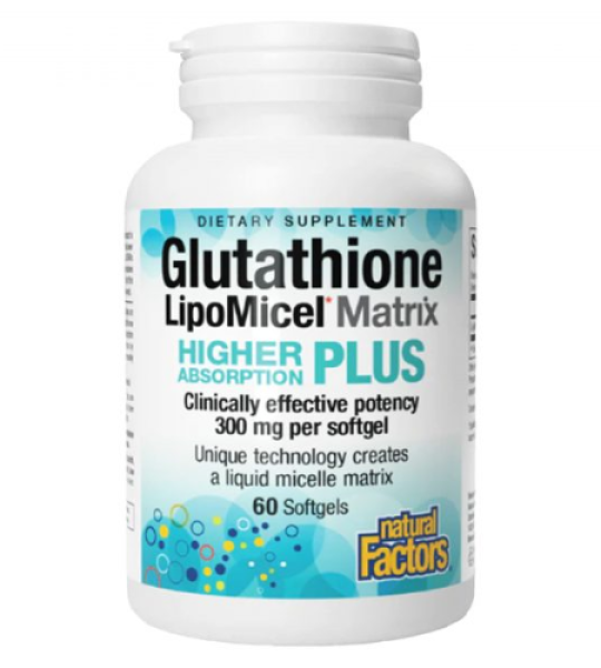 Natural Factors Glutathione LipoMicel Matrix 300 mg, 60 Capsules Price In Pakistan